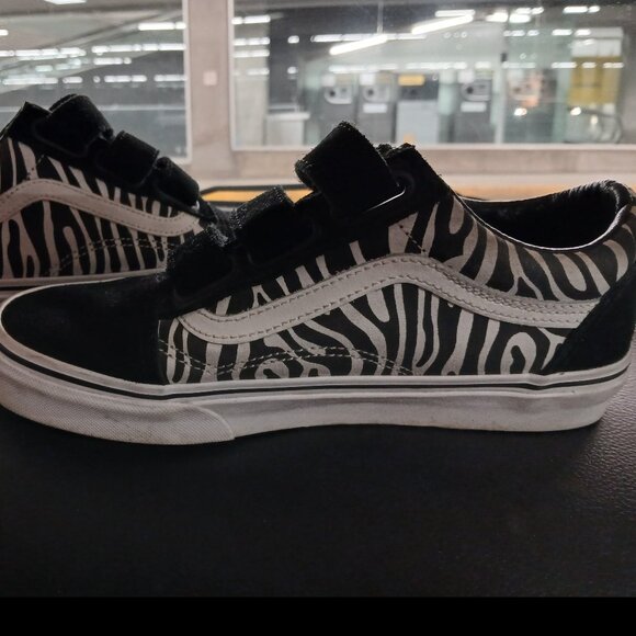 *Rare* Original VANS Old Skool V Zebra Print - Picture 3 of 8